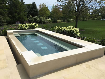 Negative Edge Spa W Auto Cover 4