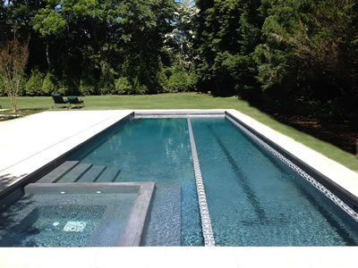 Pool Spa Combo w Race Lane